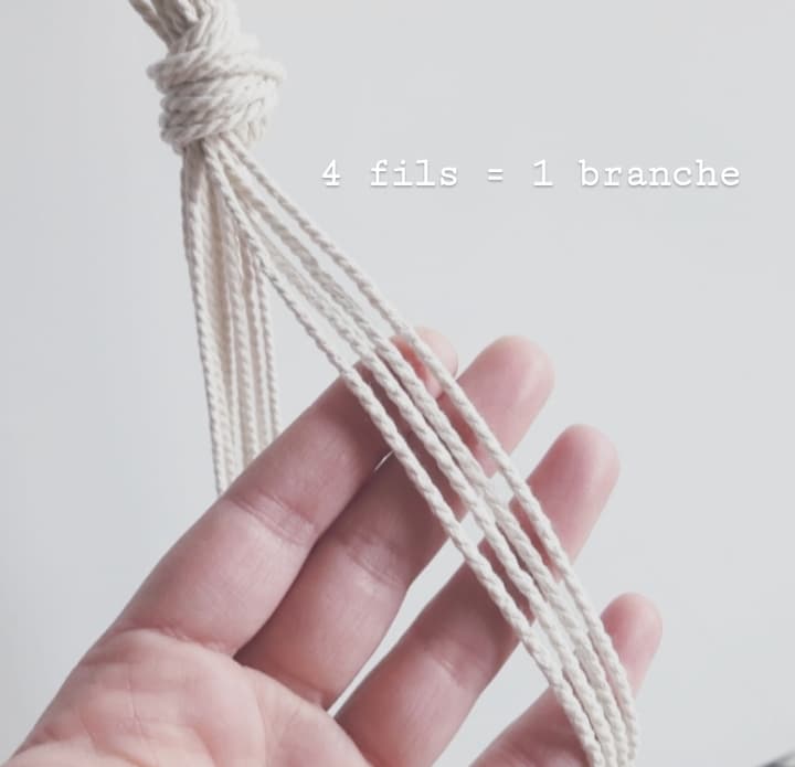 tuto diy comment faire suspension macrame plante