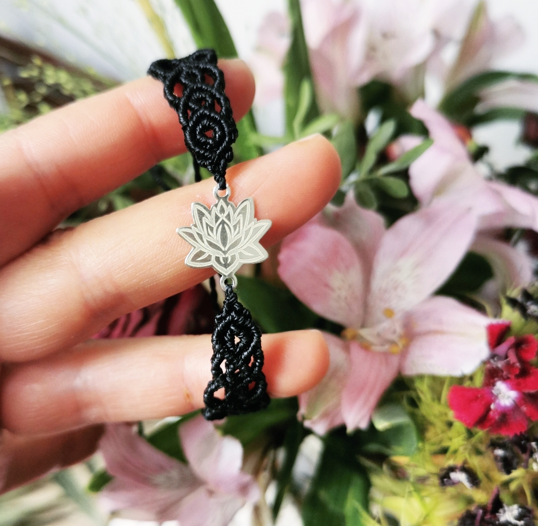 Bague fleur de lotus argent cheap
